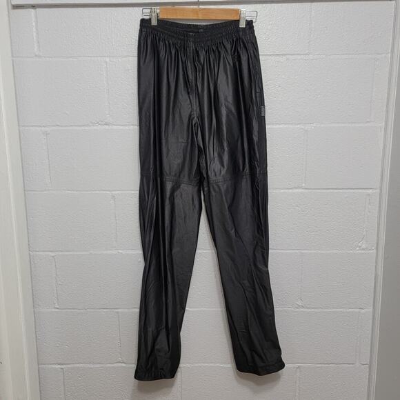 VTG Asics Gore-tex Black Joggers Large 786 - Picture 2 of 11